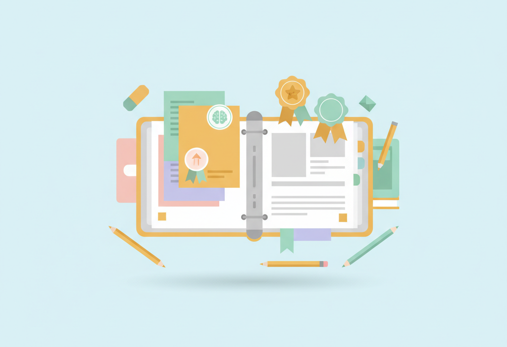 Portfolio TCAS69: เทมเพลต Canva โทนสี และวิธีทำให้ติดรอบ 1