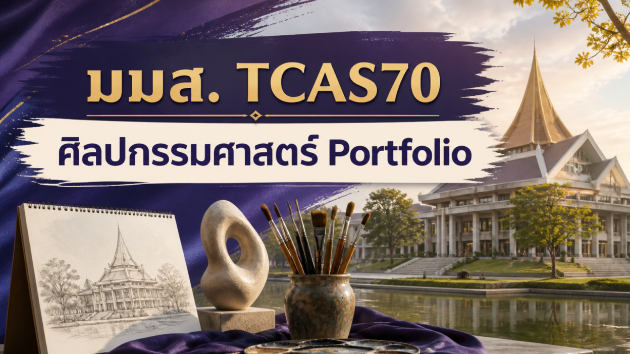 มมส. TCAS70 — ศิลปกรรมศาสตร์ รอบ Portfolio